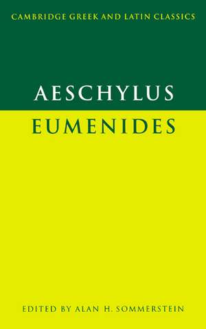 Aeschylus: Eumenides de Aeschylus