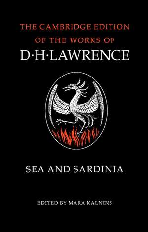 Sea and Sardinia de D. H. Lawrence