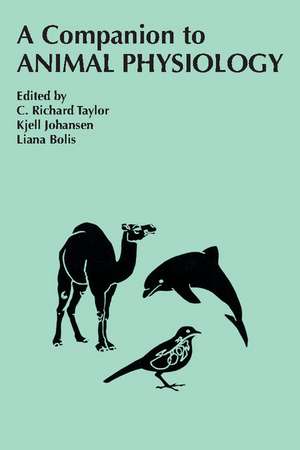 A Companion to Animal Physiology de C. Richard Taylor