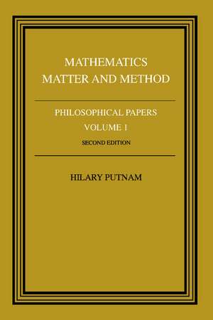 Philosophical Papers de Hilary Putman