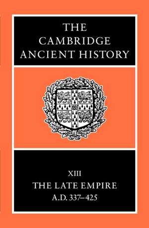 The Cambridge Ancient History de Averil Cameron