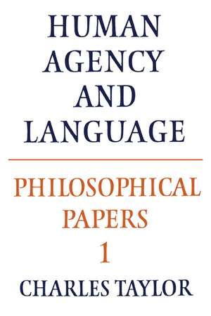 Philosophical Papers de Charles Taylor