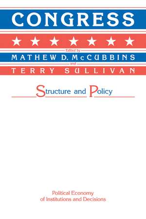 Congress: Structure and Policy de Matthew D. McCubbins