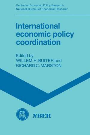 International Economic Policy Coordination de Willem H. Buiter