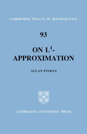 On L1-Approximation de Allan M. Pinkus