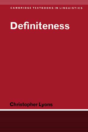 Definiteness de Christopher Lyons