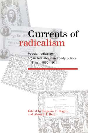 Currents of Radicalism: Popular Radicalism, Organised Labour and Party Politics in Britain, 1850–1914 de Eugenio F. Biagini