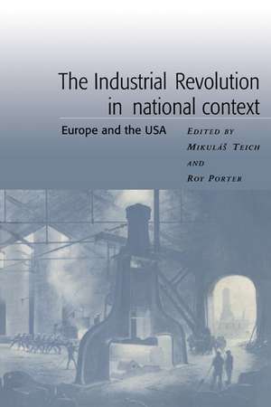 The Industrial Revolution in National Context: Europe and the USA de Mikulas Teich