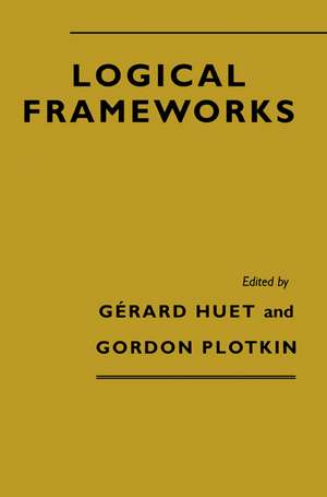 Logical Frameworks de Gerard Huet