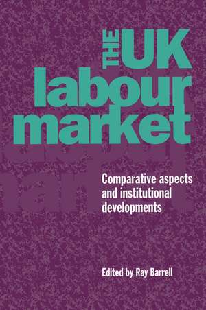 The UK Labour Market: Comparative Aspects and Institutional Developments de Ray Barrell