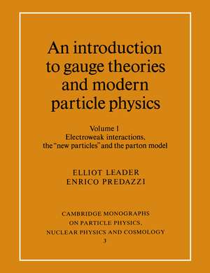 An Introduction to Gauge Theories and Modern Particle Physics de Elliot Leader