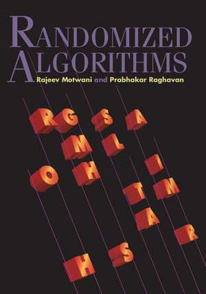 Randomized Algorithms de Rajeev Motwani