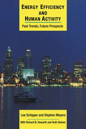 Energy Efficiency and Human Activity: Past Trends, Future Prospects de Lee Schipper