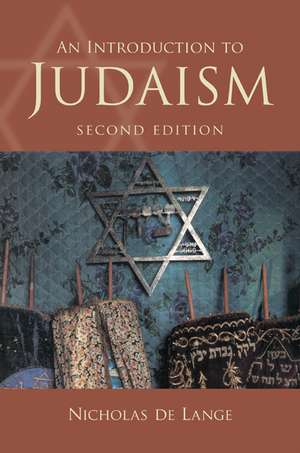 An Introduction to Judaism de Nicholas de Lange