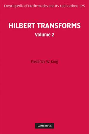 Hilbert Transforms de Frederick W. King
