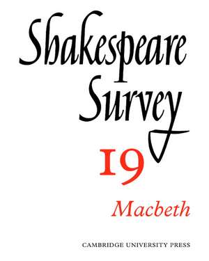 Shakespeare Survey de Kenneth Muir