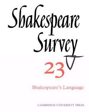 Shakespeare Survey de Kenneth Muir