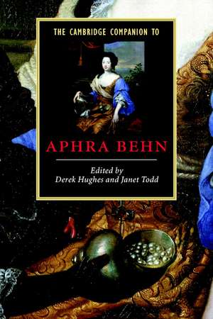 The Cambridge Companion to Aphra Behn de Derek Hughes