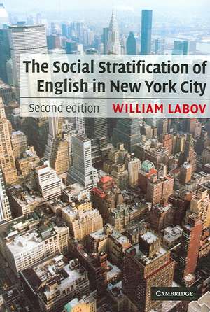 The Social Stratification of English in New York City de William Labov