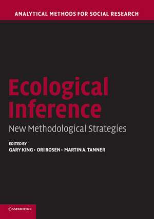 Ecological Inference: New Methodological Strategies de Gary King