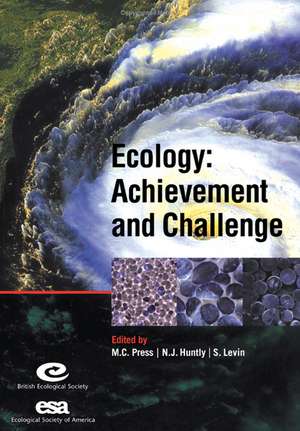 Ecology de Malcolm C. Press