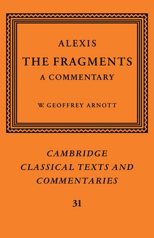 Alexis de W. Geoffrey Arnott