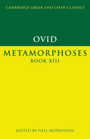 Ovid: Metamorphoses Book XIII de Ovid