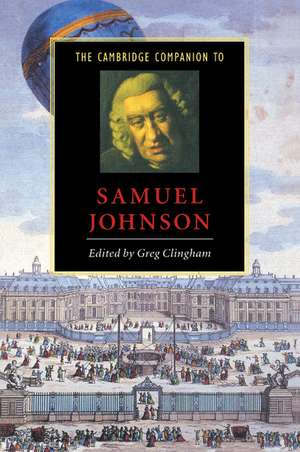 The Cambridge Companion to Samuel Johnson de Greg Clingham