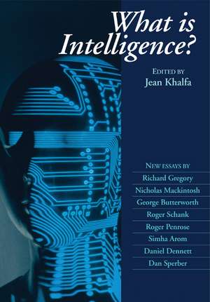 What is Intelligence? de Jean Khalfa