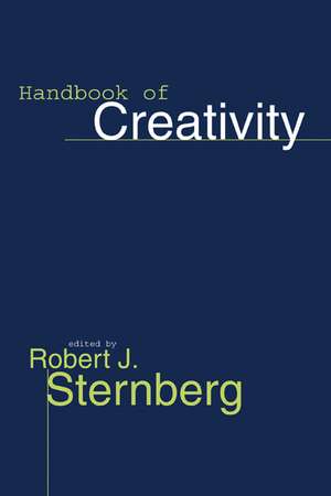 Handbook of Creativity de Robert J. Sternberg PhD