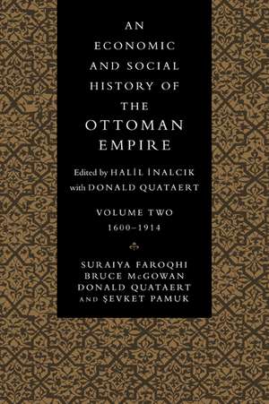 An Economic and Social History of the Ottoman Empire de Suraiya Faroqhi