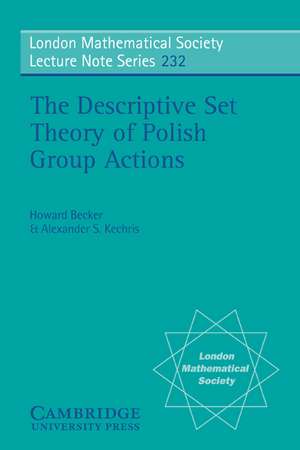 The Descriptive Set Theory of Polish Group Actions de Howard Becker