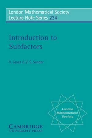 Introduction to Subfactors de V. Jones