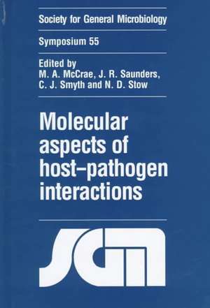 Molecular Aspects of Host-Pathogen Interactions de M. A. McCrae