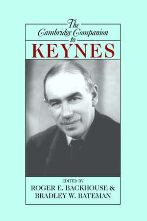 The Cambridge Companion to Keynes de Roger E. Backhouse