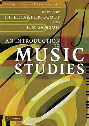 An Introduction to Music Studies de J. P. E. Harper-Scott