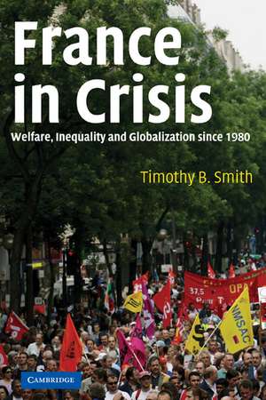 France in Crisis: Welfare, Inequality, and Globalization since 1980 de Timothy B. Smith