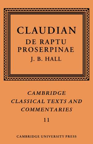 Claudian de J. B. Hall