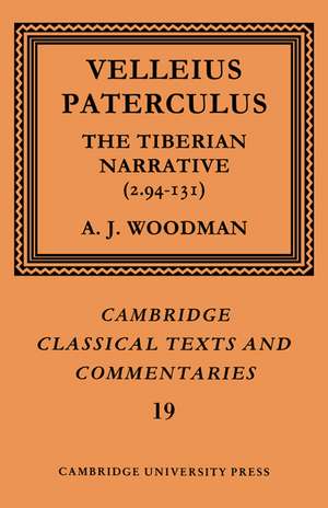 Paterculus: The Tiberian Narrative de Velleius Paterculus