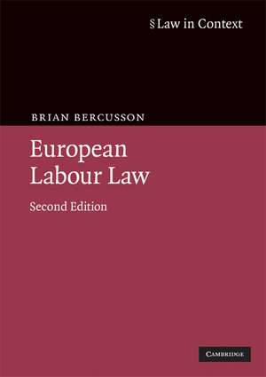 European Labour Law de Brian Bercusson