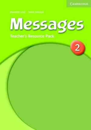 Messages 2 Teacher's Resource Pack de Meredith Levy