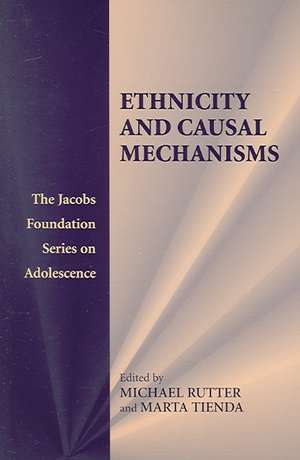 Ethnicity and Causal Mechanisms de Michael Rutter