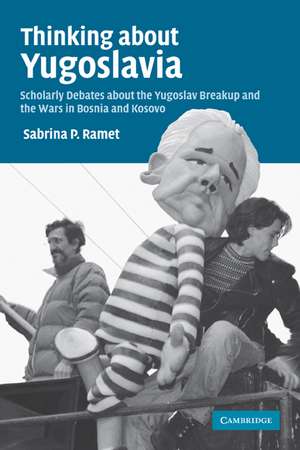 Thinking about Yugoslavia: Scholarly Debates about the Yugoslav Breakup and the Wars in Bosnia and Kosovo de Sabrina P. Ramet