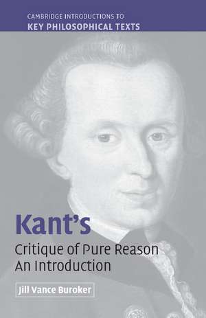 Kant's 'Critique of Pure Reason': An Introduction de Jill Vance Buroker