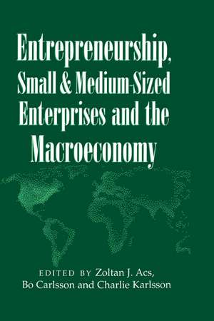 Entrepreneurship, Small and Medium-Sized Enterprises and the Macroeconomy de Zoltan J. Acs