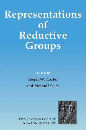 Representations of Reductive Groups de Roger W. Carter