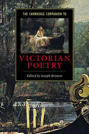 The Cambridge Companion to Victorian Poetry de Joseph Bristow