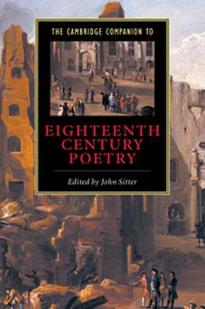 The Cambridge Companion to Eighteenth-Century Poetry de John Sitter