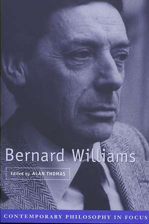 Bernard Williams de Alan Thomas