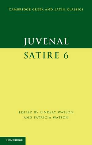 Juvenal: Satire 6 de Juvenal